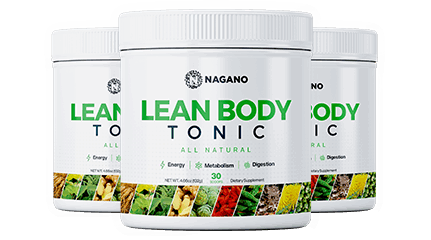 Nagano Lean Body Tonic Bottles